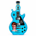 David Bowie Starman Theme Glass Whiskey Decanter Guitar Bottle Music Fan Collectible Home Decor