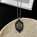 PENDRA Dragonfly Vintage Yellow Dragonfly Pendant
