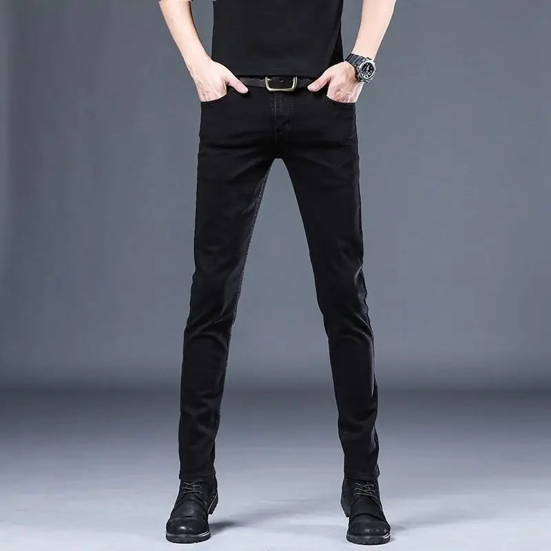 PENDRA Plush Wool Korean Jeans