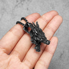 Retro Dragon Head Men Necklaces Stainless Steel Pendant Chain Women Punk Fashion Jewelry New In Accessories Gifts Wholesale