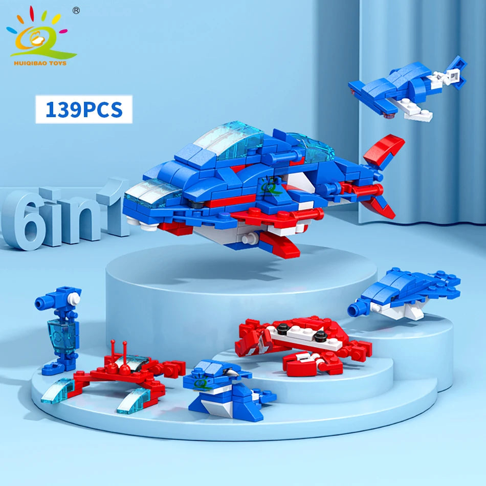 PENDRA Engineering Police Tank Building Set