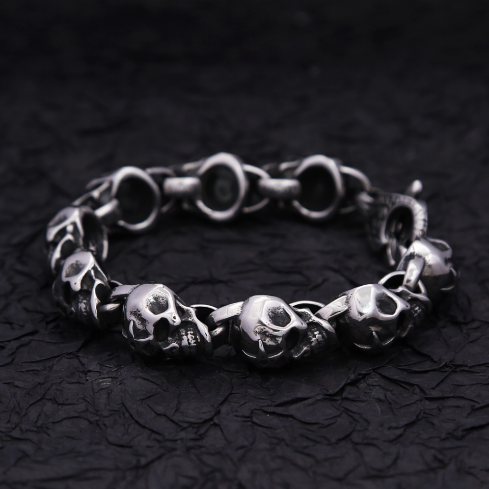 PENDRA Leopardcrest Stainless Steel Animal Bracelet