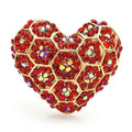 PENDRA Shining Heart Brooch