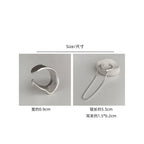 PENDRA Silver Tassel Ear Accessory