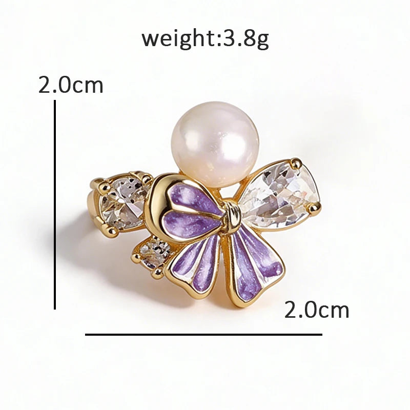 PENDRA Aurelia2 Butterfly Brooch