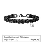PENDRA Byzantine Braided Link Bracelet