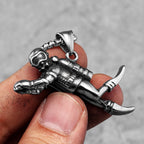 PENDRA Deep Sea Diver Steel Necklace
