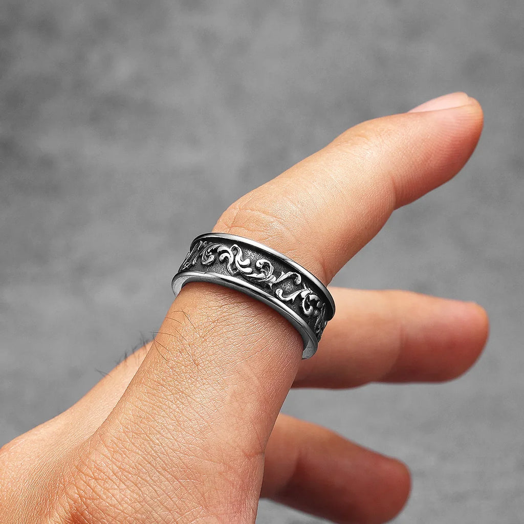 PENDRA Aesthetic Flower Wreath Ring