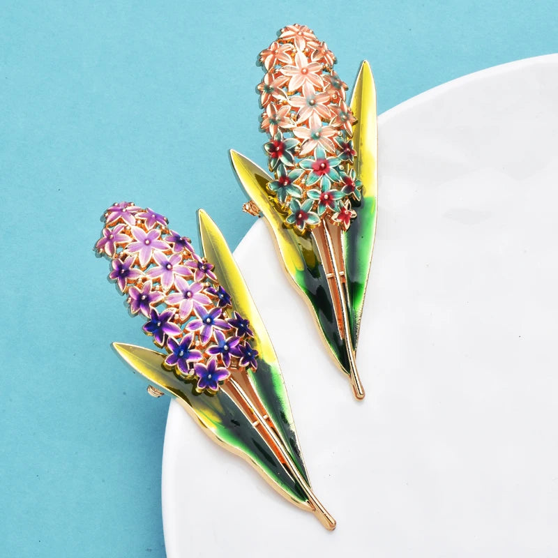 PENDRA Florielle34 Floral Brooch