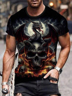 PENDRA Printed Sports Tops T-Shirt