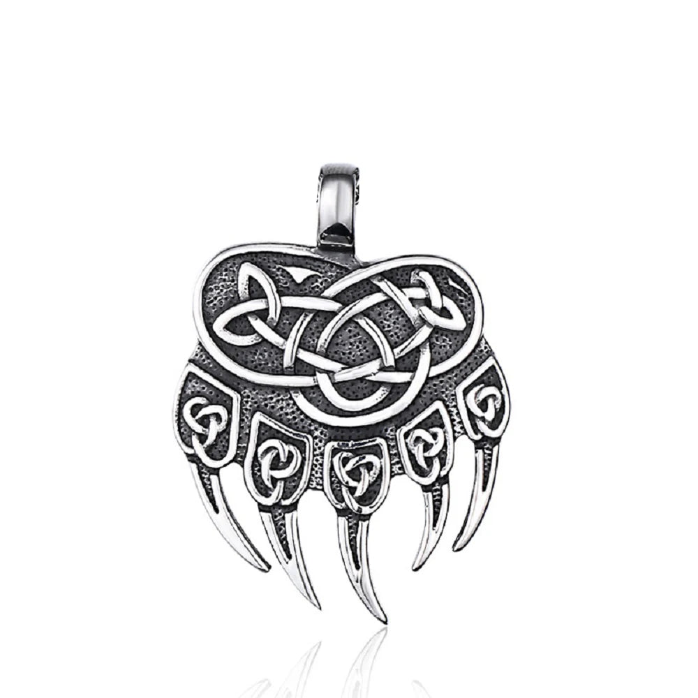 PENDRA Bearclaw 316L Stainless Steel Bear Claw Pendant