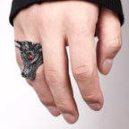 PENDRA Chinese Dragon Animal Steel Ring