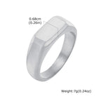 PENDRA Everyday Steel Ring