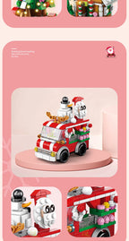 PENDRA Elk Deer Santa Building Set