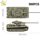 PENDRA Military Tank Army Building Set
