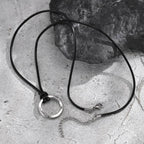 PENDRA Mobius Black Pendant Necklace