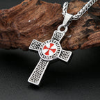 PENDRA Crossshield Stainless Steel Cross Shield Pendant