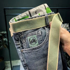 High-End 2023 Casual Cotton Luxury Men's Jeans with Embroidery for 2023 Spring and Autumn Work Straight Denim Pants for Men