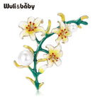 PENDRA Florielle18 Floral Brooch