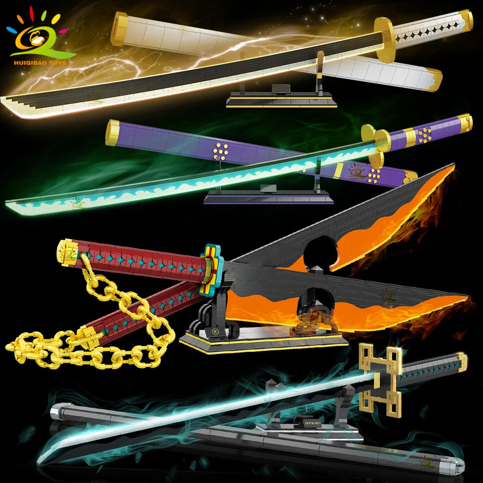 PENDRA Samurai Sword Ninja Building Set
