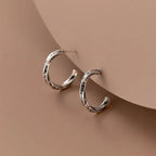 PENDRA Mobius Sterling Earrings