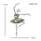 PENDRA Classic Abalone Shell Brooch