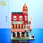 PENDRA Corner Coffee Micro Building Set
