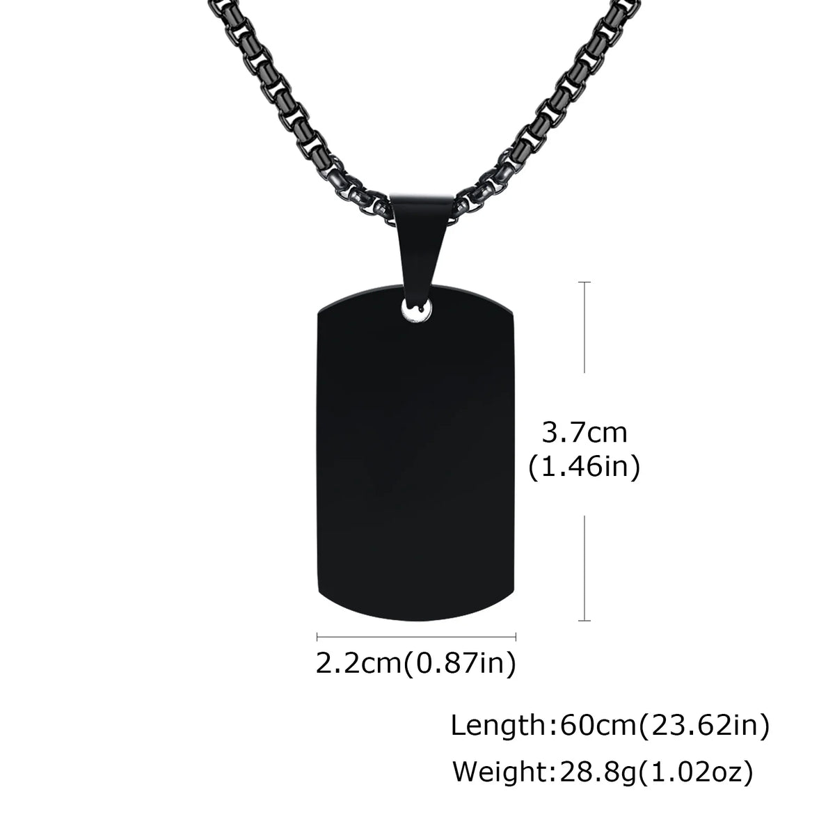 PENDRA Guitar Dog Dog Tag Necklace