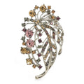 PENDRA Florielle8 Rhinestone Brooch