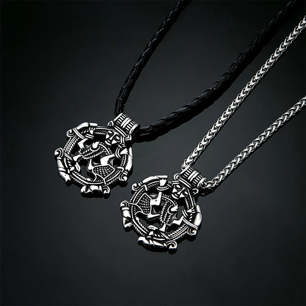 PENDRA Rune Vintage Viking Necklace