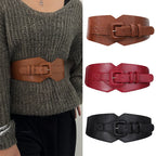 PENDRA Aureene Leather Corset Wide Belt
