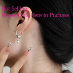 PENDRA Silver Gold Stamp Earrings