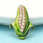PENDRA Cornelia Pearl Corn Brooch