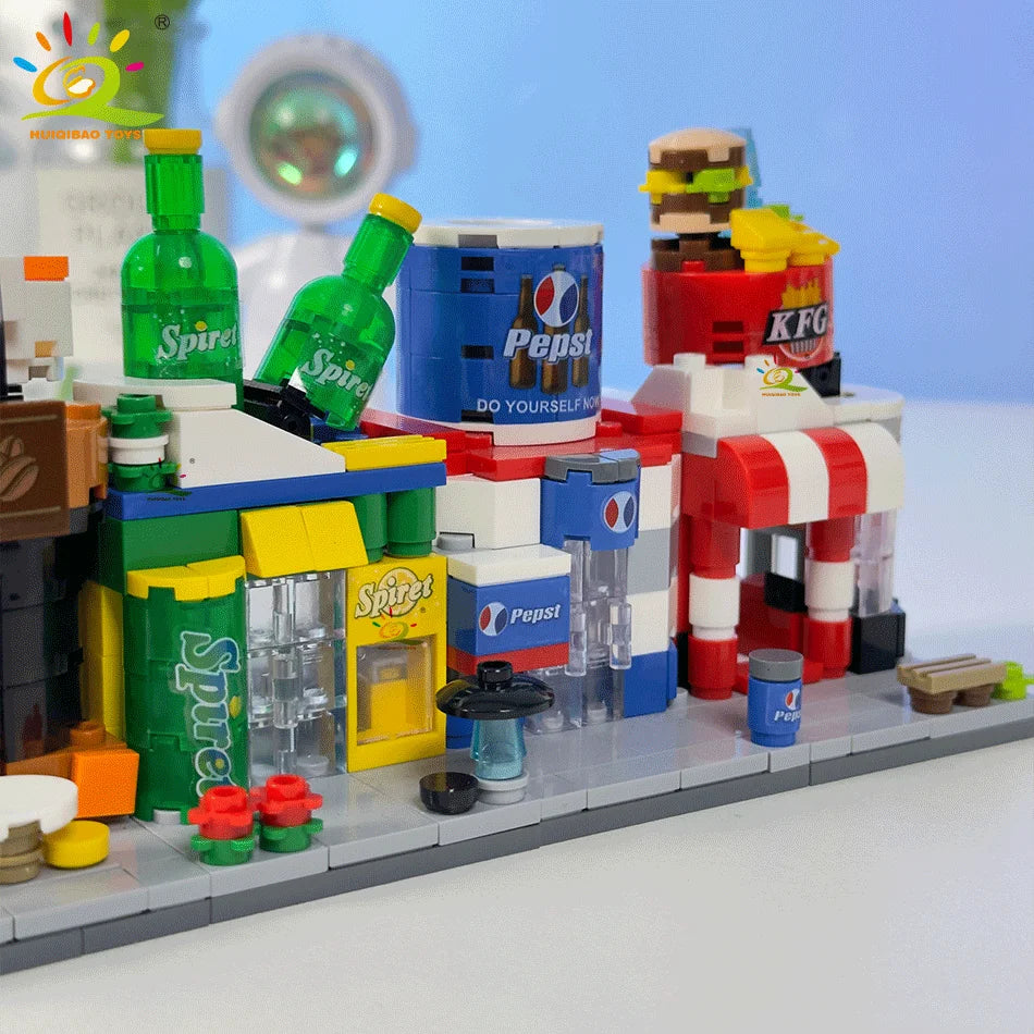 PENDRA Commercial Coffee Mini Building Set
