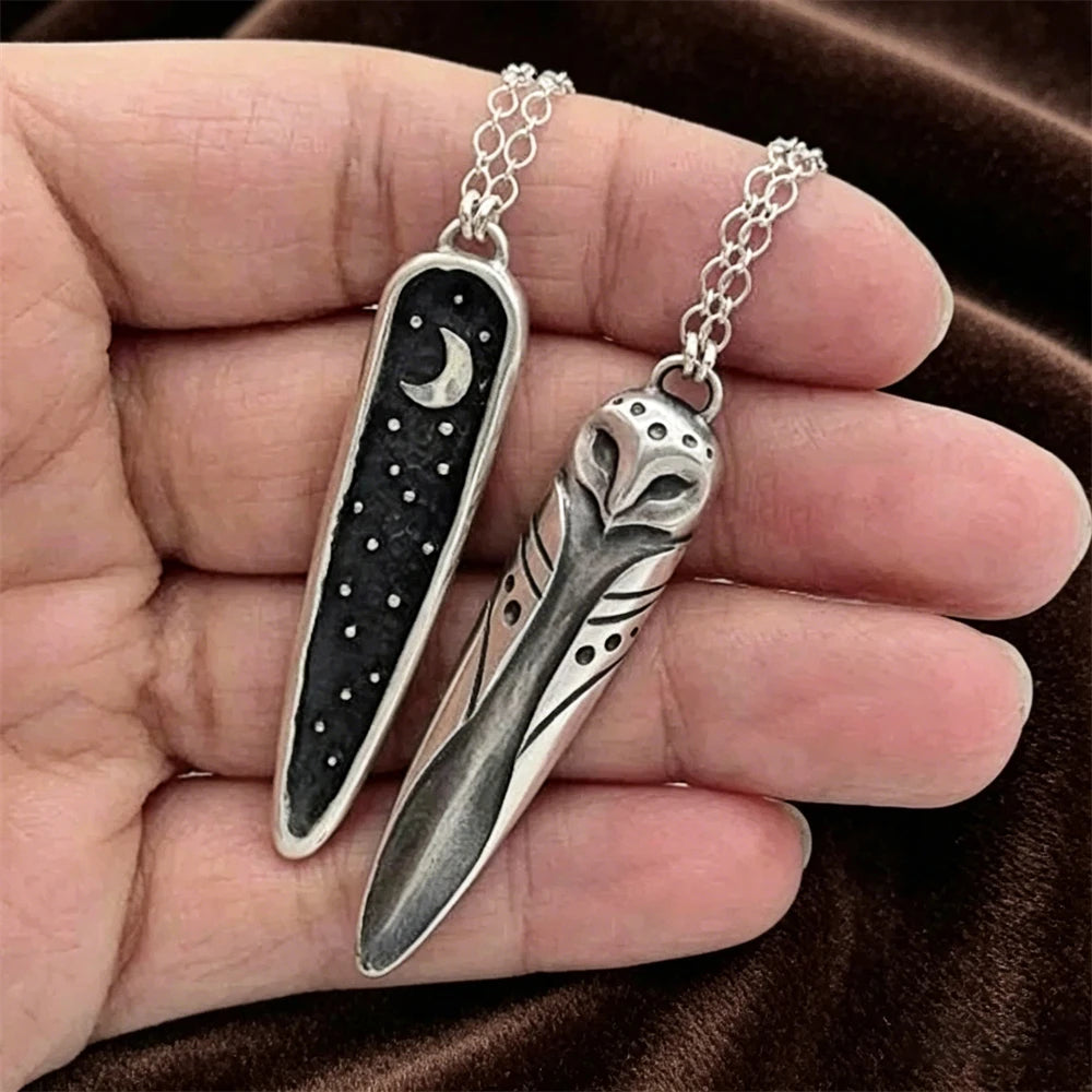 PENDRA Star Silver Necklace
