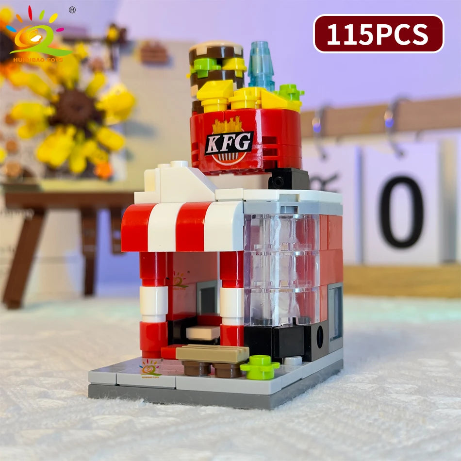 PENDRA Commercial Coffee Mini Building Set