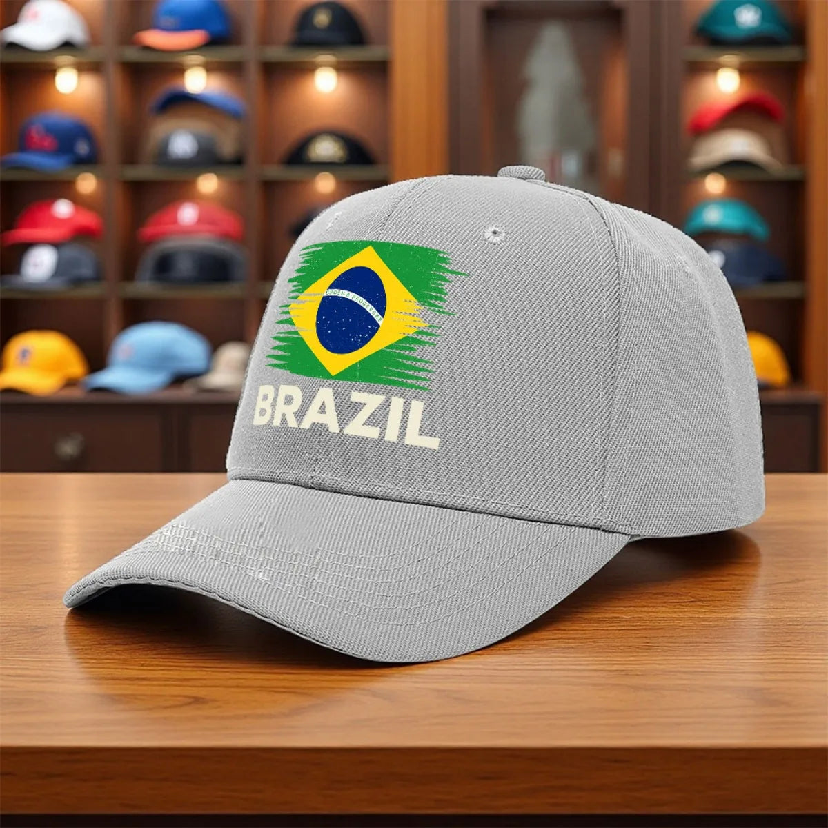 PENDRA Flag Baseball Featuring Cap