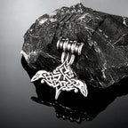 PENDRA Crow Rune Celtic Necklace