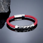 PENDRA Handmade Red Black Bracelet