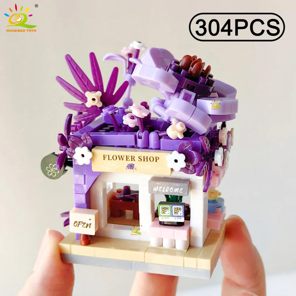 PENDRA Cute Store Micro Building Set