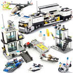PENDRA Police Station Prison Building Set