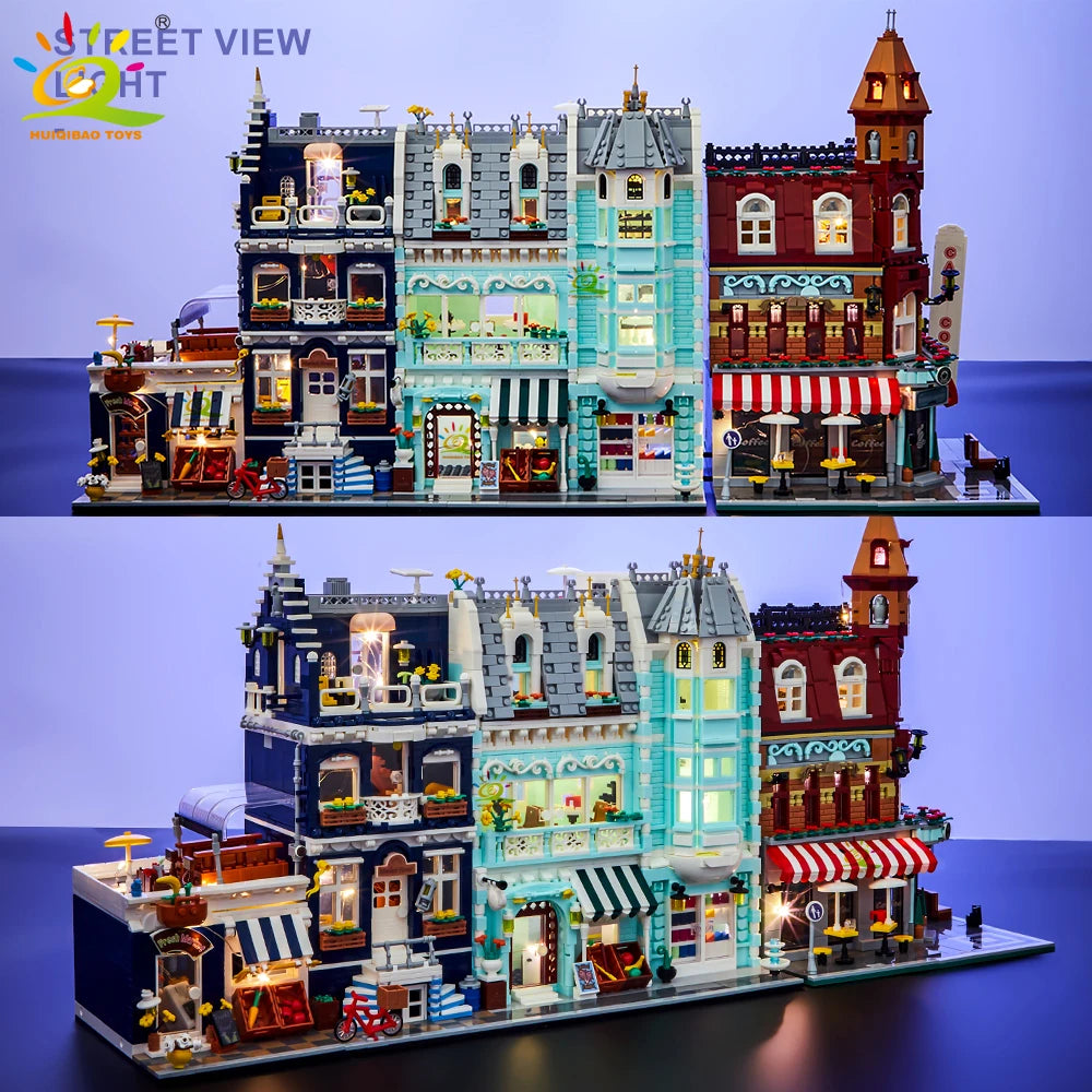 PENDRA Corner Coffee Micro Building Set