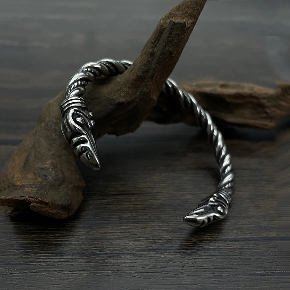 PENDRA Vikingeagle Eagle Head Bracelet