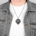 PENDRA Xanvex Lion Motif Necklace