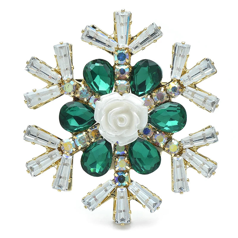 PENDRA Snowelle Handmade Snowflake Brooch