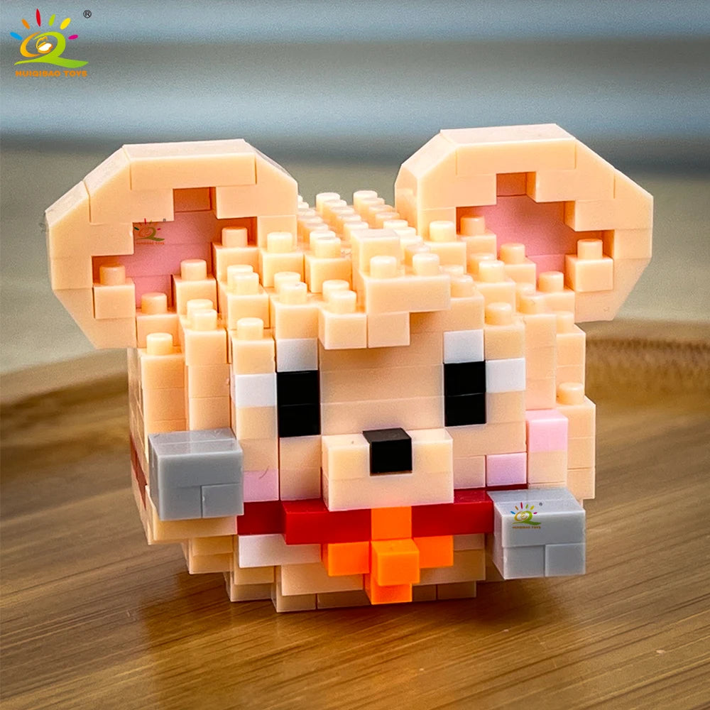 PENDRA Cute Mouse Micro Building Set