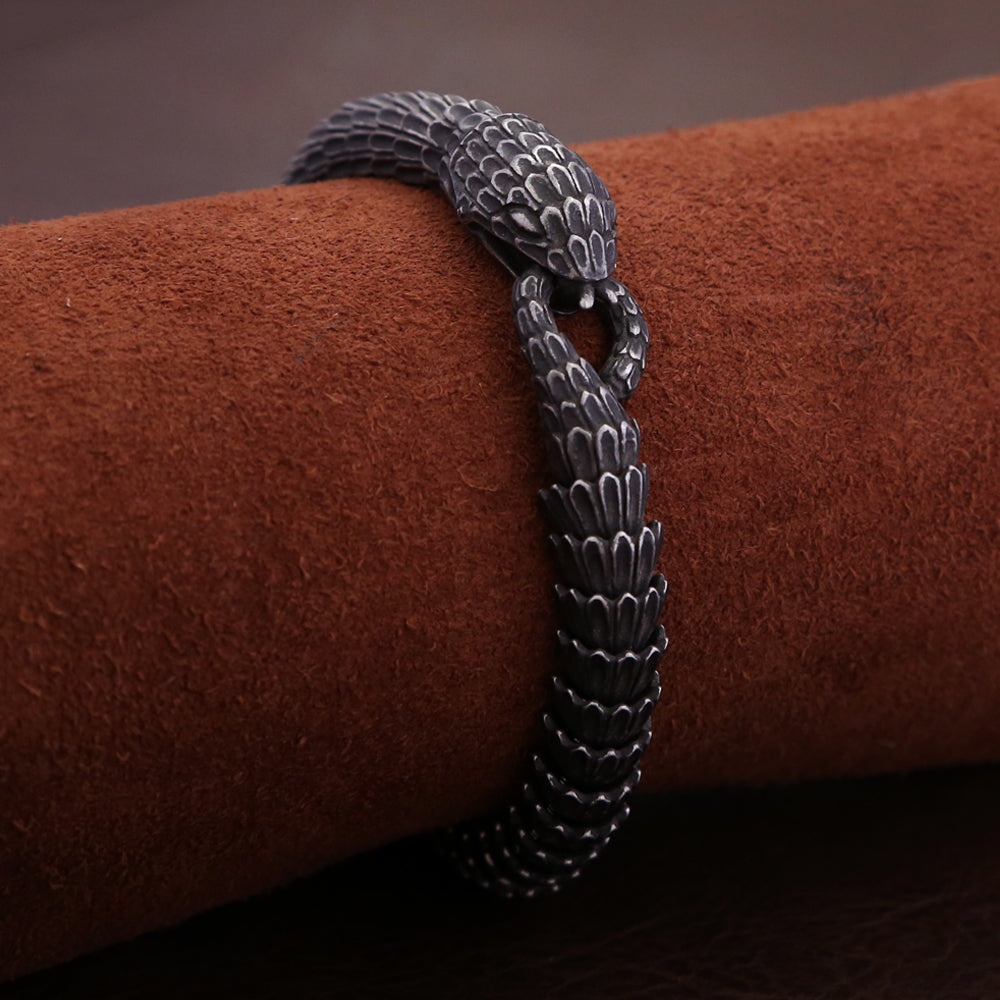 PENDRA Warhorse Twist Stainless Steel Cuff Bracelet