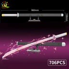 PENDRA Samurai Sword Ninja Building Set
