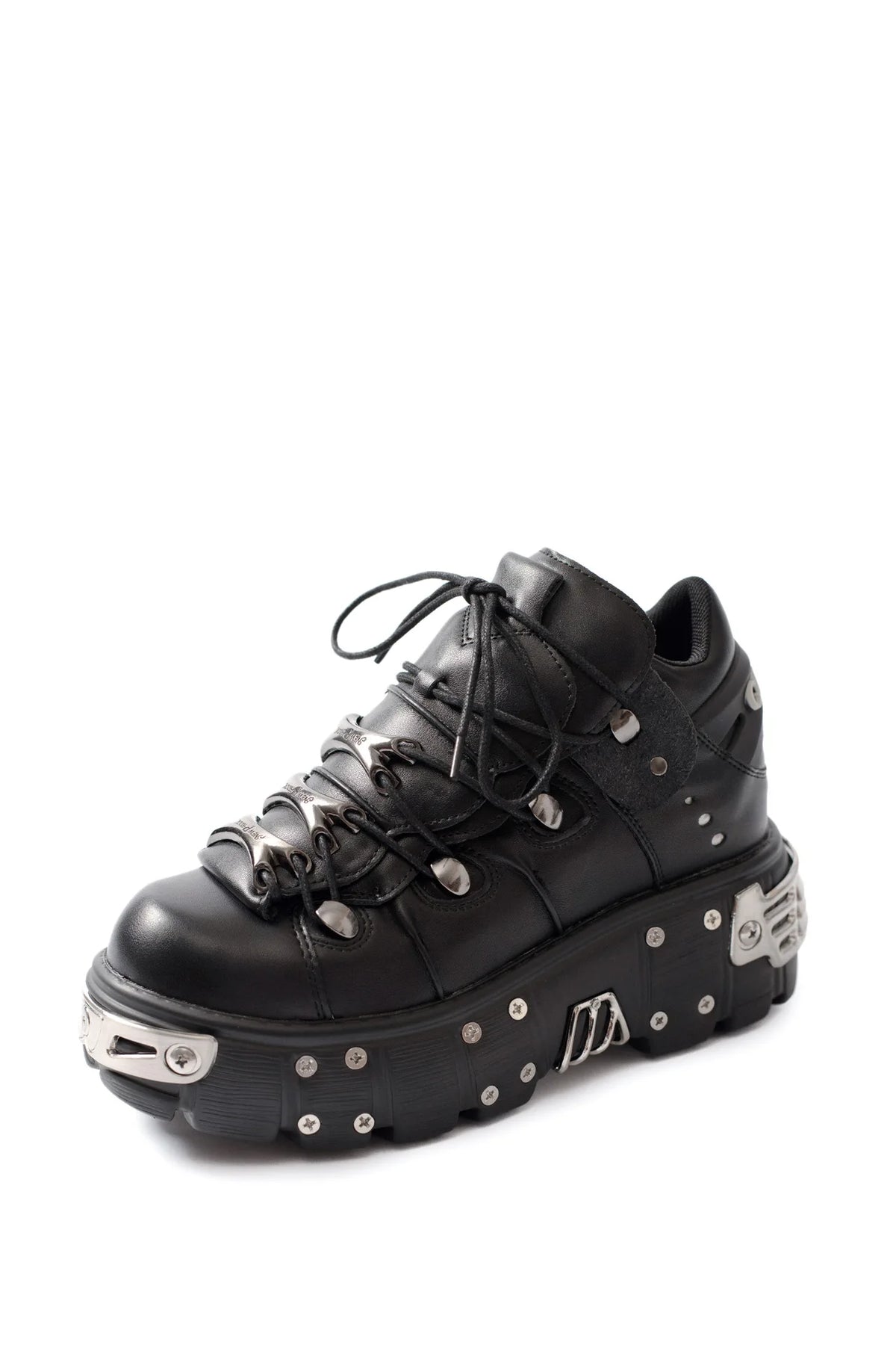 PENDRA Lace Platform Ankle Boots