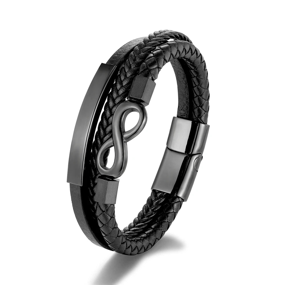 PENDRA Infinity Steel Bracelet